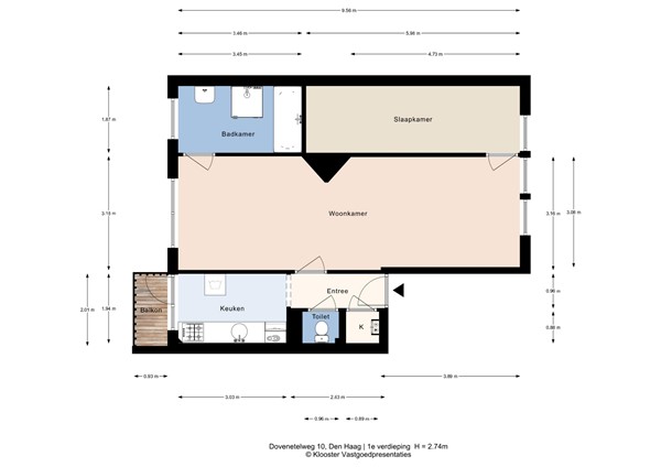 Medium property photo - Jasmijnstraat 97, 2563 RT Den Haag